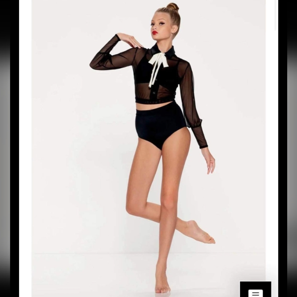 Kelle Avant Dance costume -- Bra, Top, & Bottoms #2735, Small Child